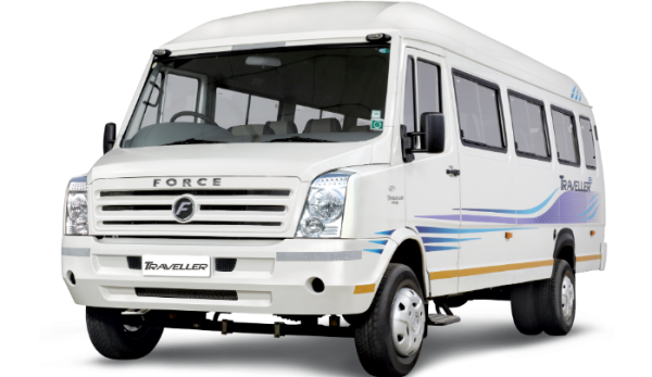 Small A/C Luxury Bus with Driver